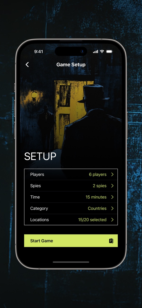 Role card screen